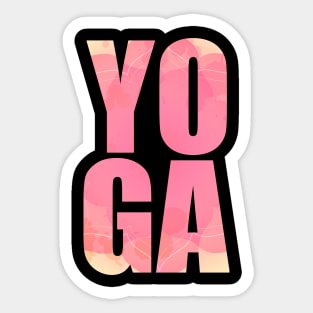 Yoga Zen Mindfulness Buddhism Peace Sticker